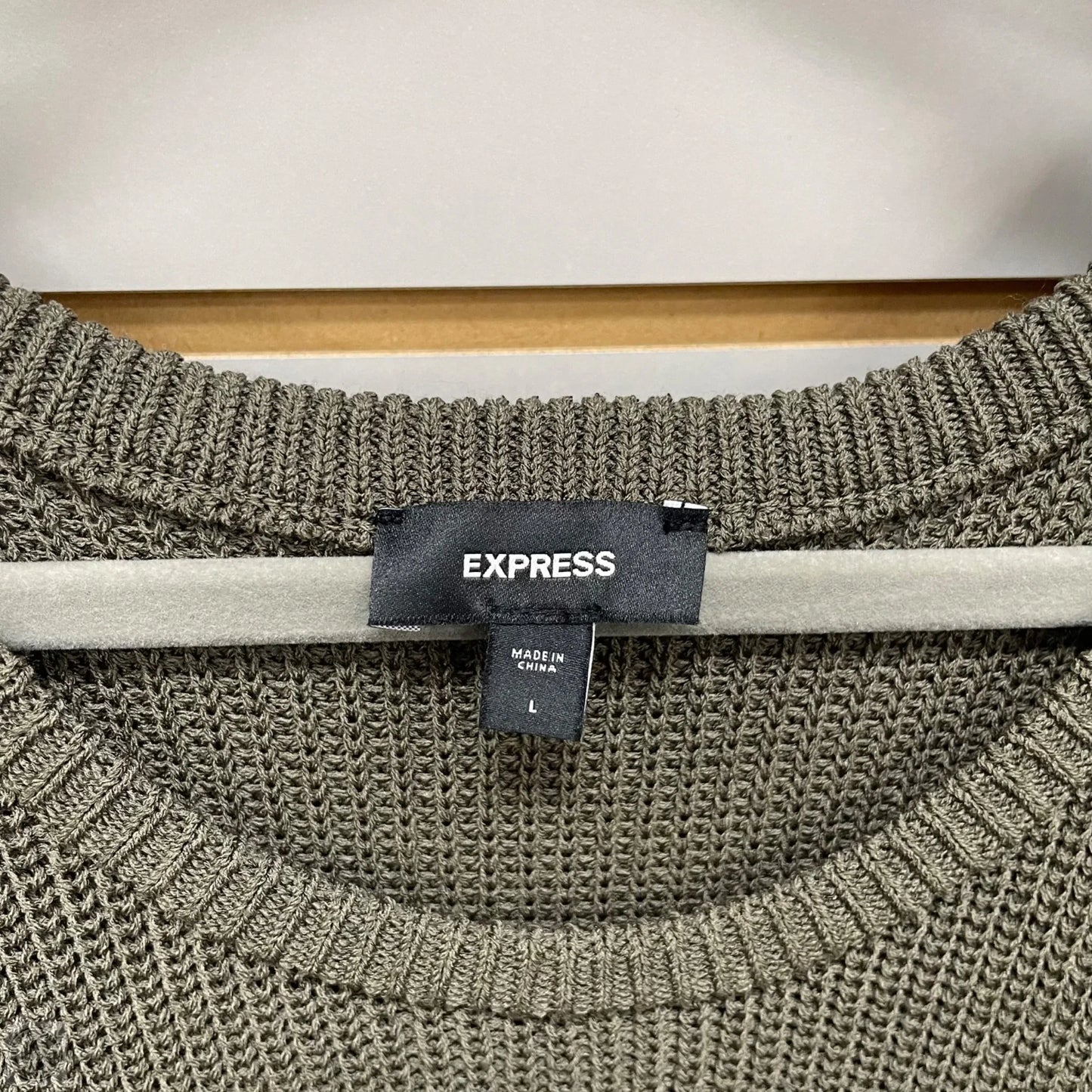 Dress Casual Maxi By Express In Green, Size: L