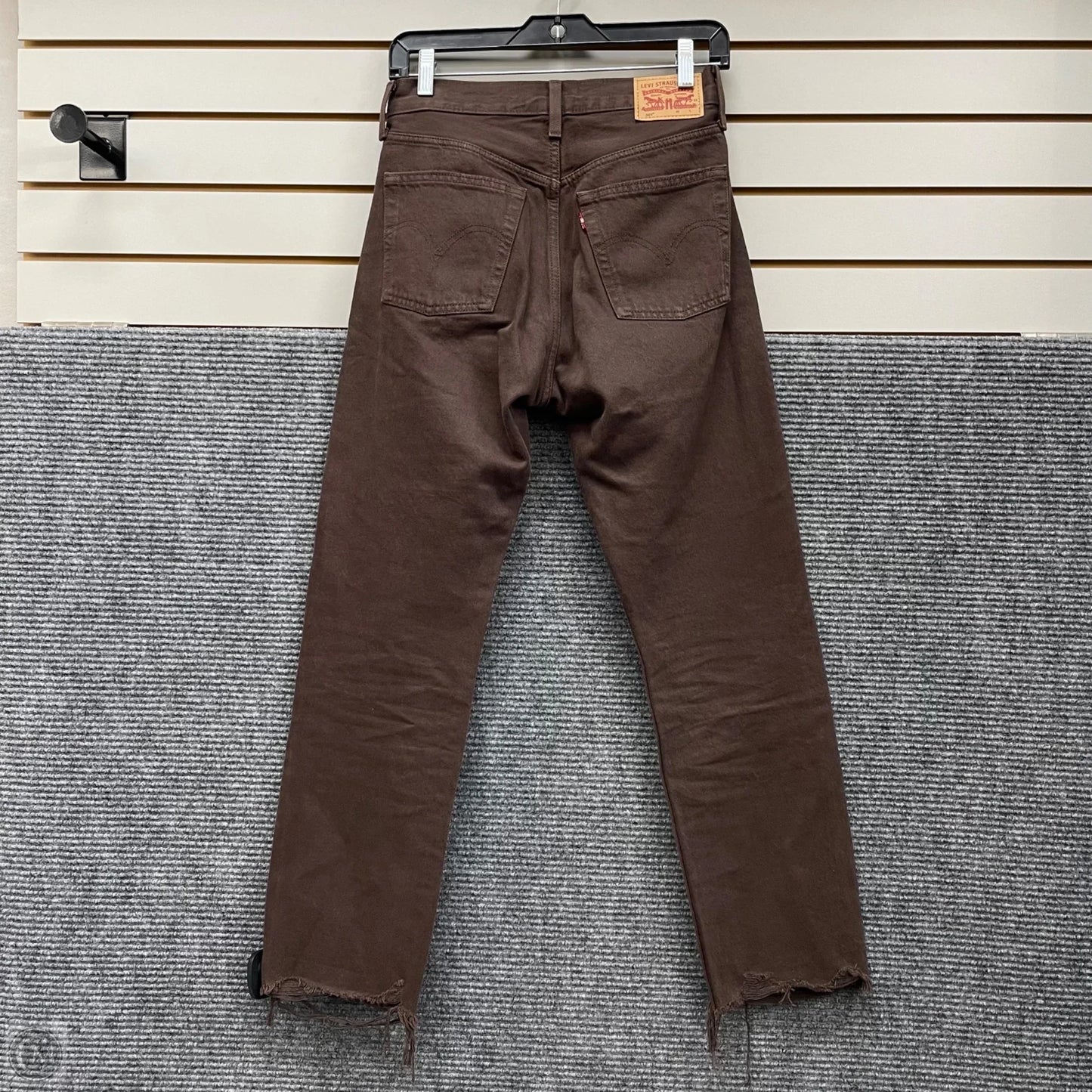 Jeans Straight By Levis In Brown, Size: 2