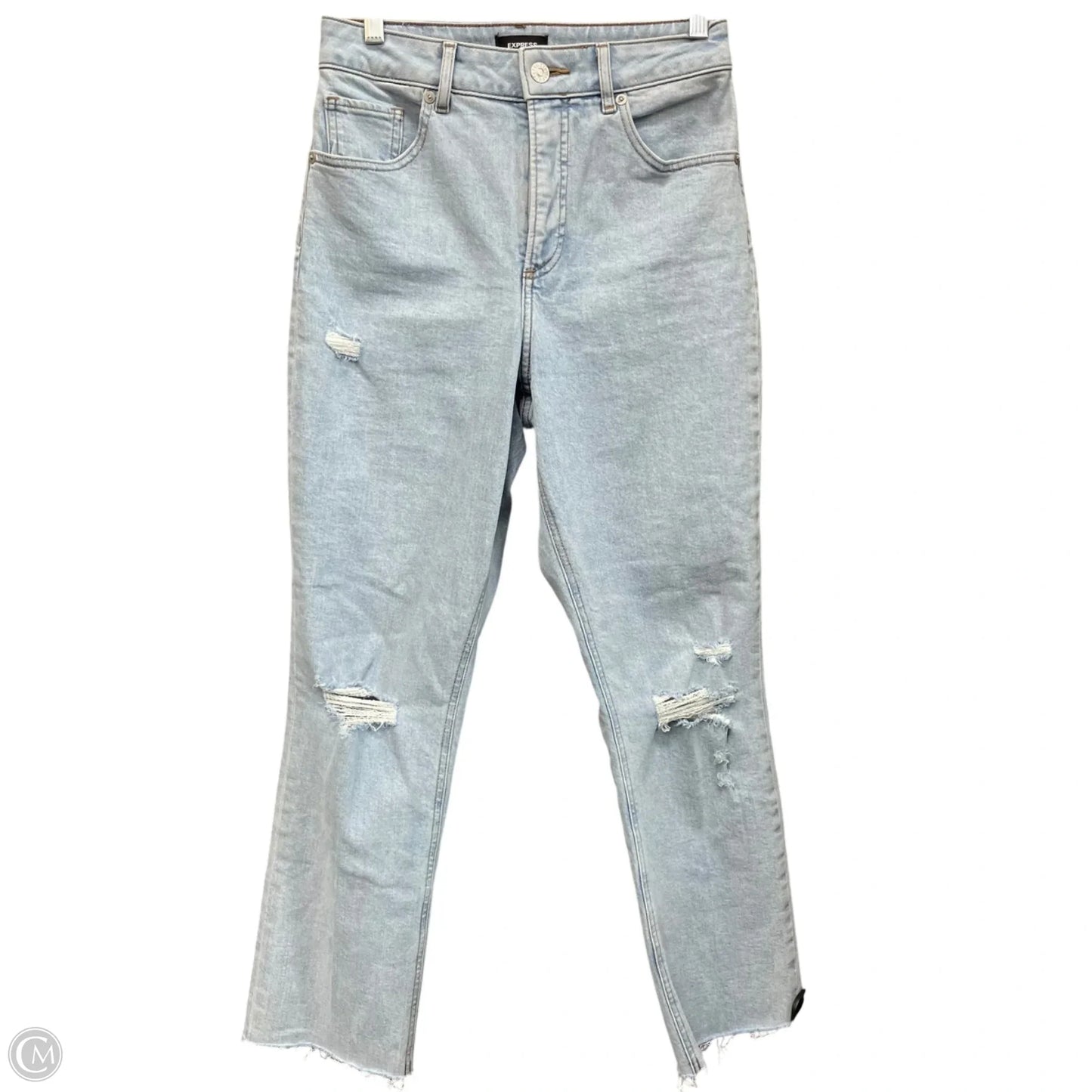 Jeans Skinny By Express In Blue, Size: 2