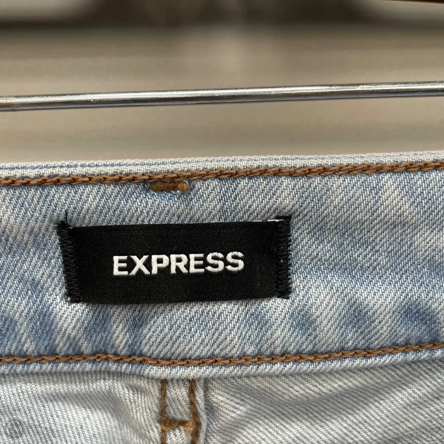 Jeans Skinny By Express In Blue, Size: 2