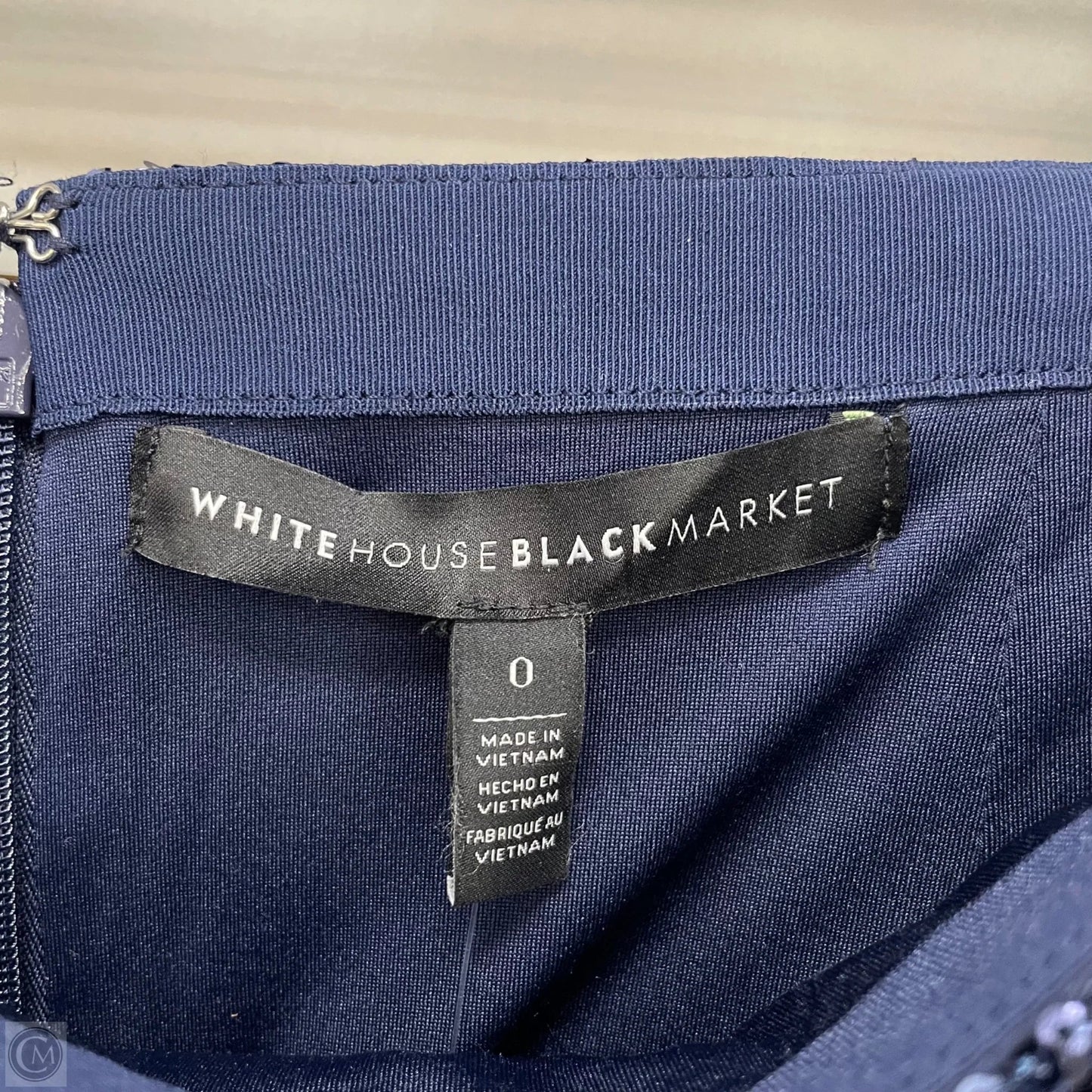 Skirt Mini & Short By White House Black Market In Blue, Size: 0