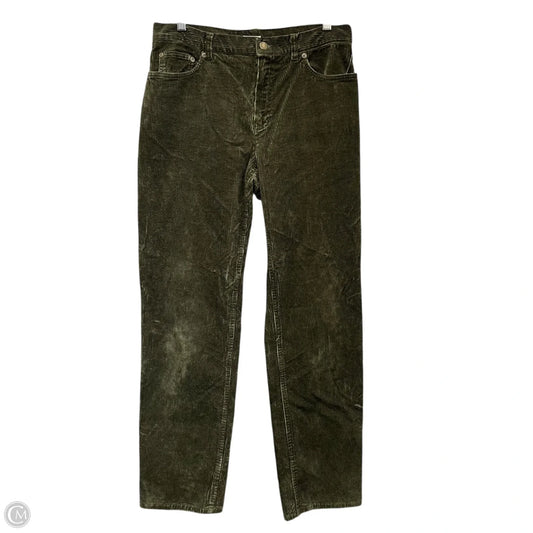 Pants Corduroy By Jones New York In Green, Size: 8