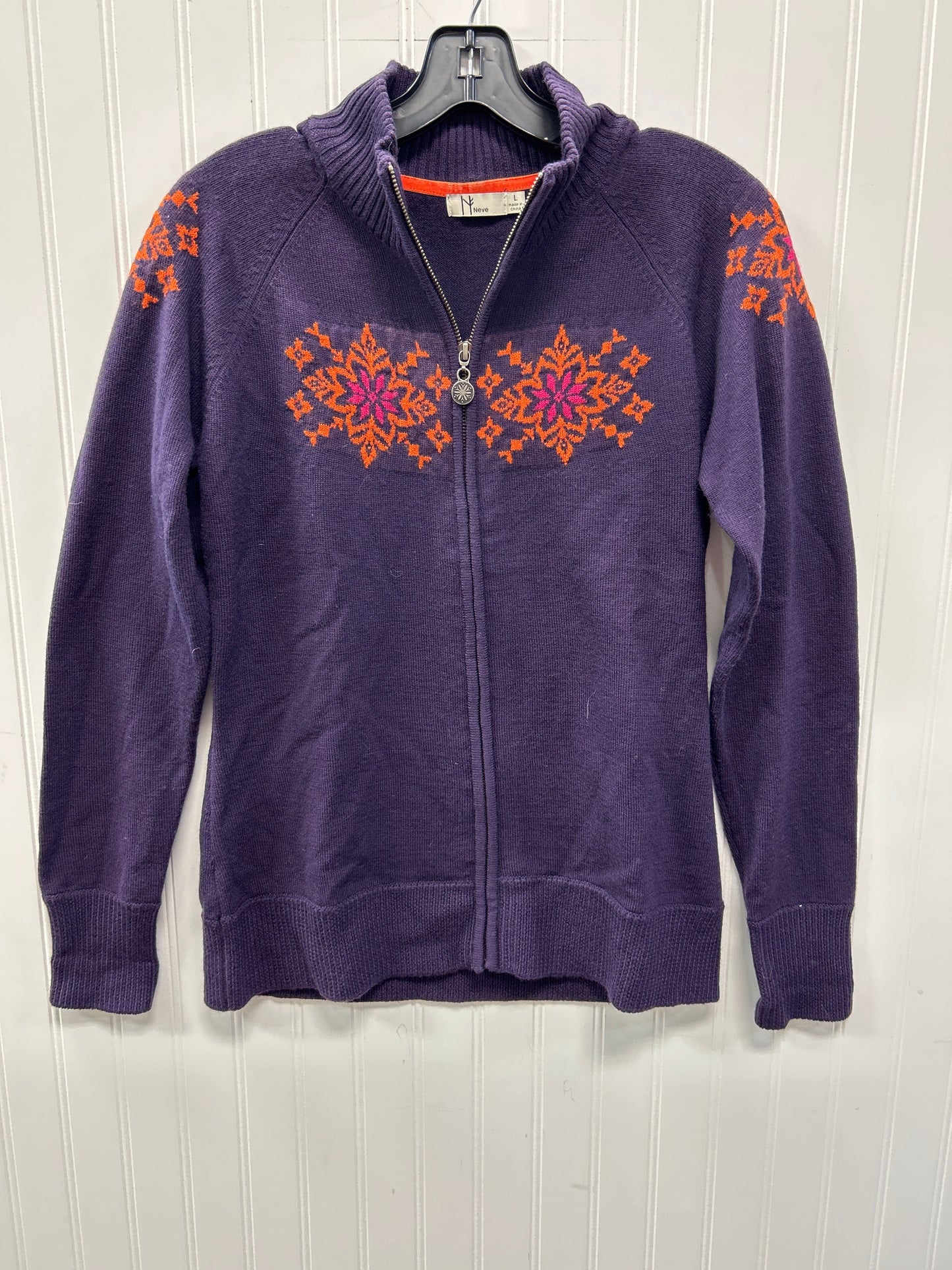 Sweater By Cmc In Purple, Size:L