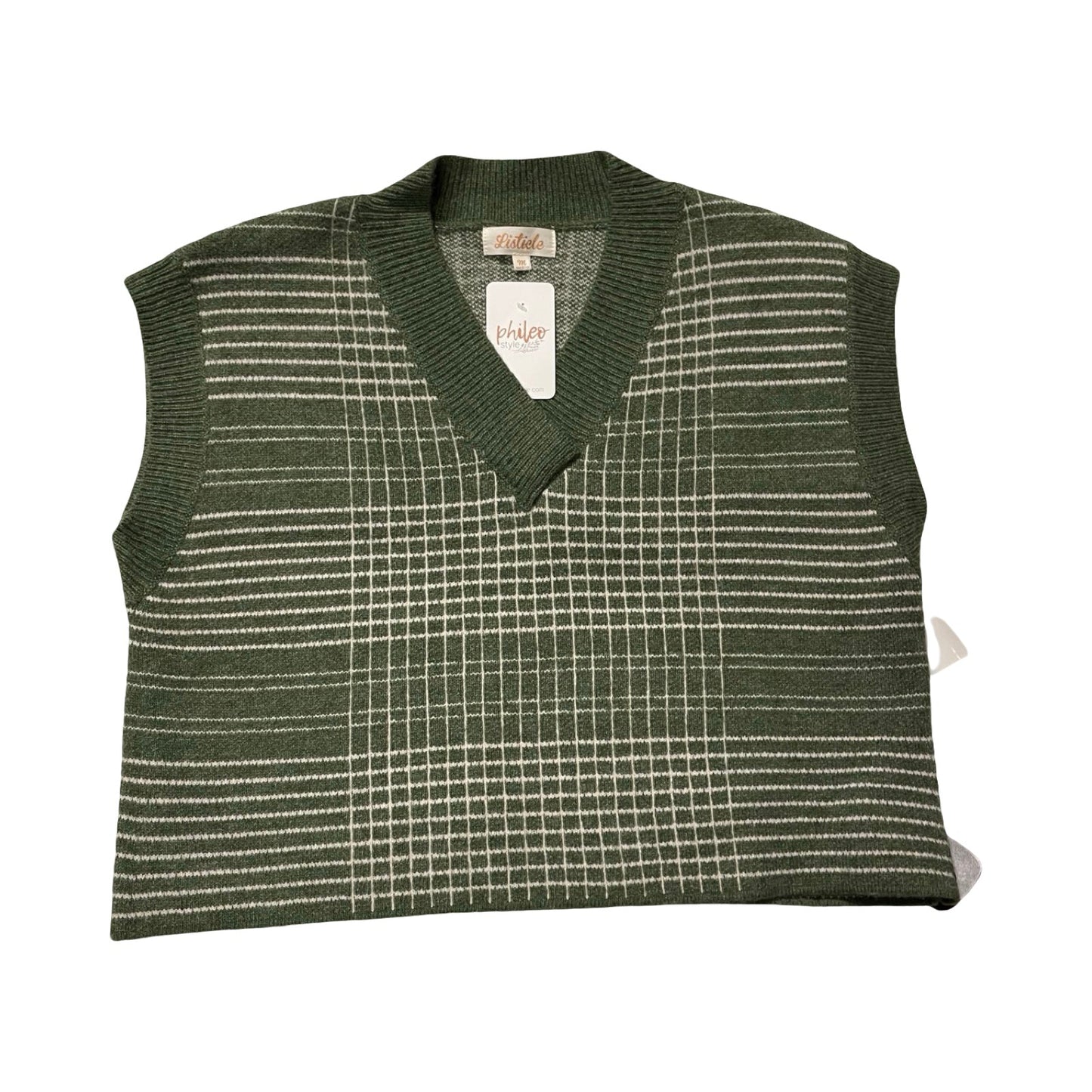 Sweater Ss By Listicle In Green, Size:M