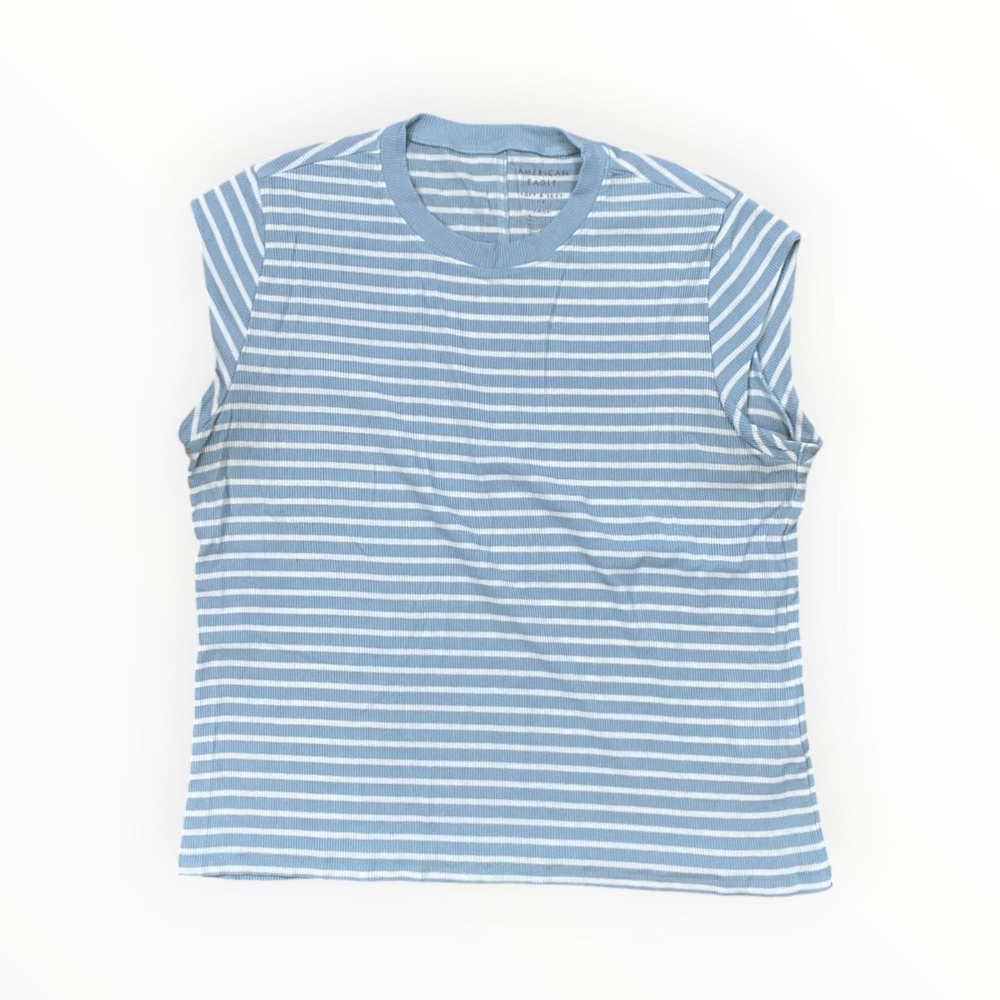 Top Ss By American Eagle In Blue & White, Size:S