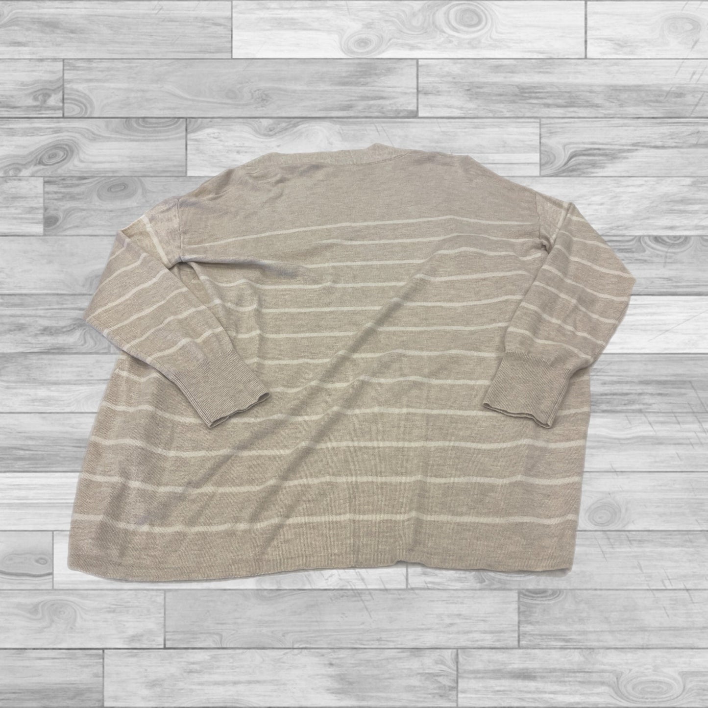 Cardigan By Banana Republic In Cream, Size: Xl