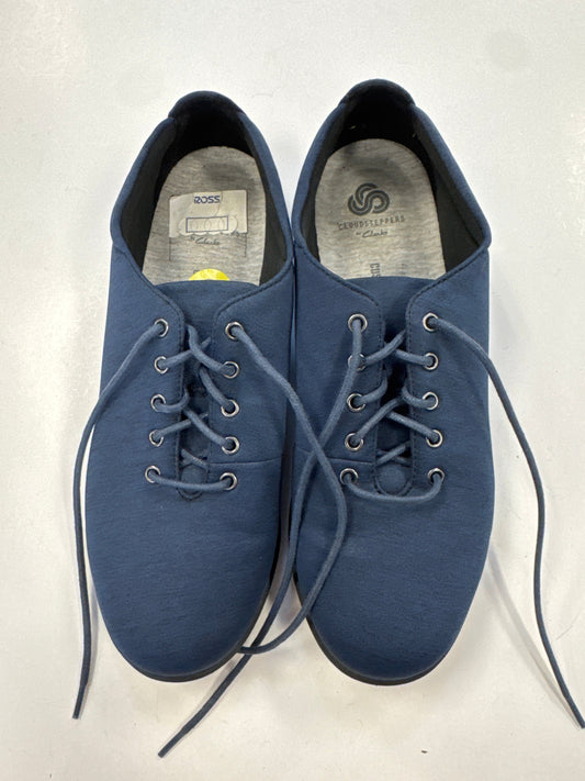 Shoes Sneakers By Clarks In Navy, Size: 9