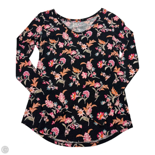 Top Long Sleeve By Loft In Black, Size: Xs