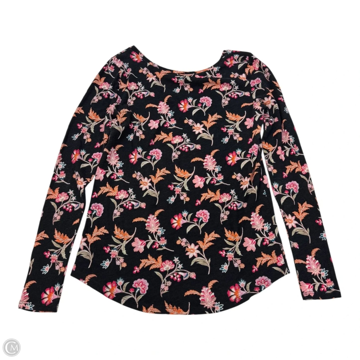 Top Long Sleeve By Loft In Black, Size: Xs