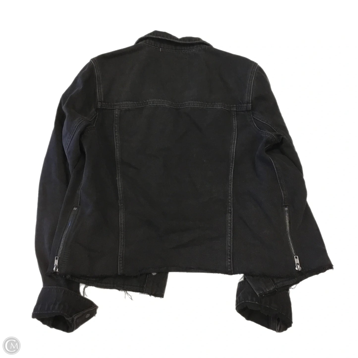 Jacket Denim By Paige In Black, Size: S