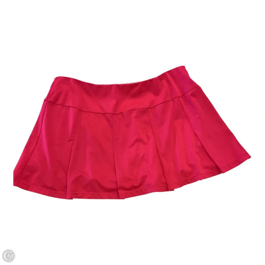 Athletic Skort By Tail In Pink, Size: Xl