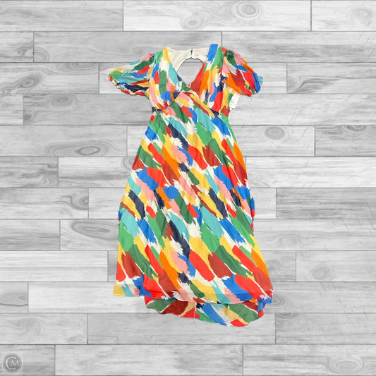 Dress Casual Maxi By Clothes Mentor In Multi-colored, Size: 16