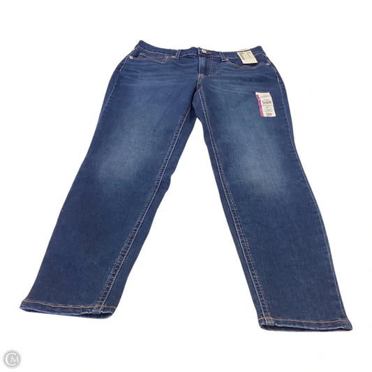 Jeans Skinny By No Boundaries In Blue Denim, Size: 8