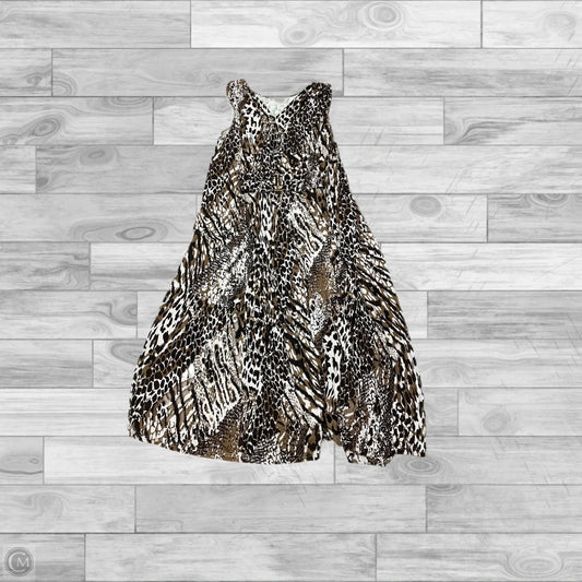 Dress Casual Maxi By Liz Lange In Brown, Size: 3x