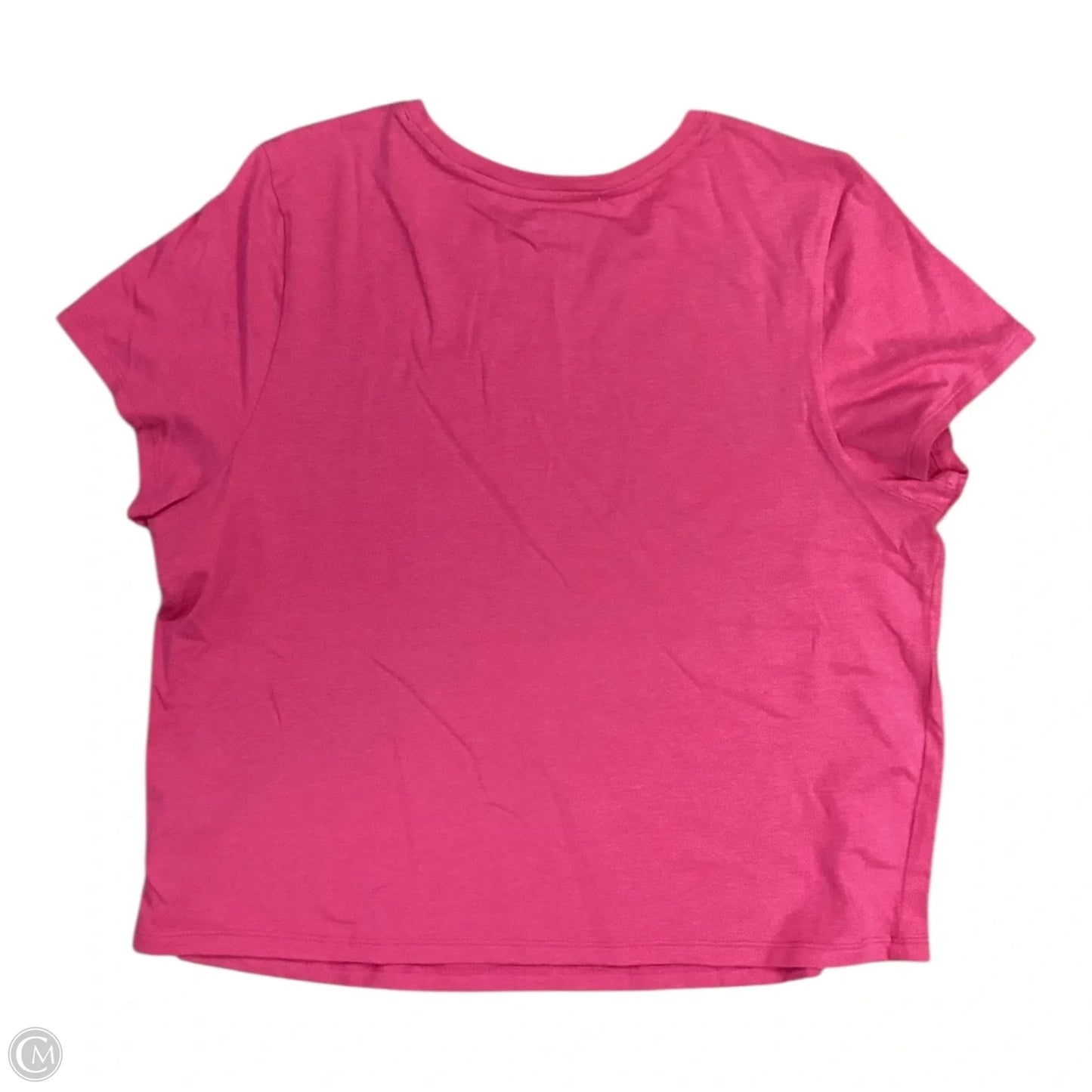 Top Short Sleeve Basic By Old Navy In Pink, Size: Xl