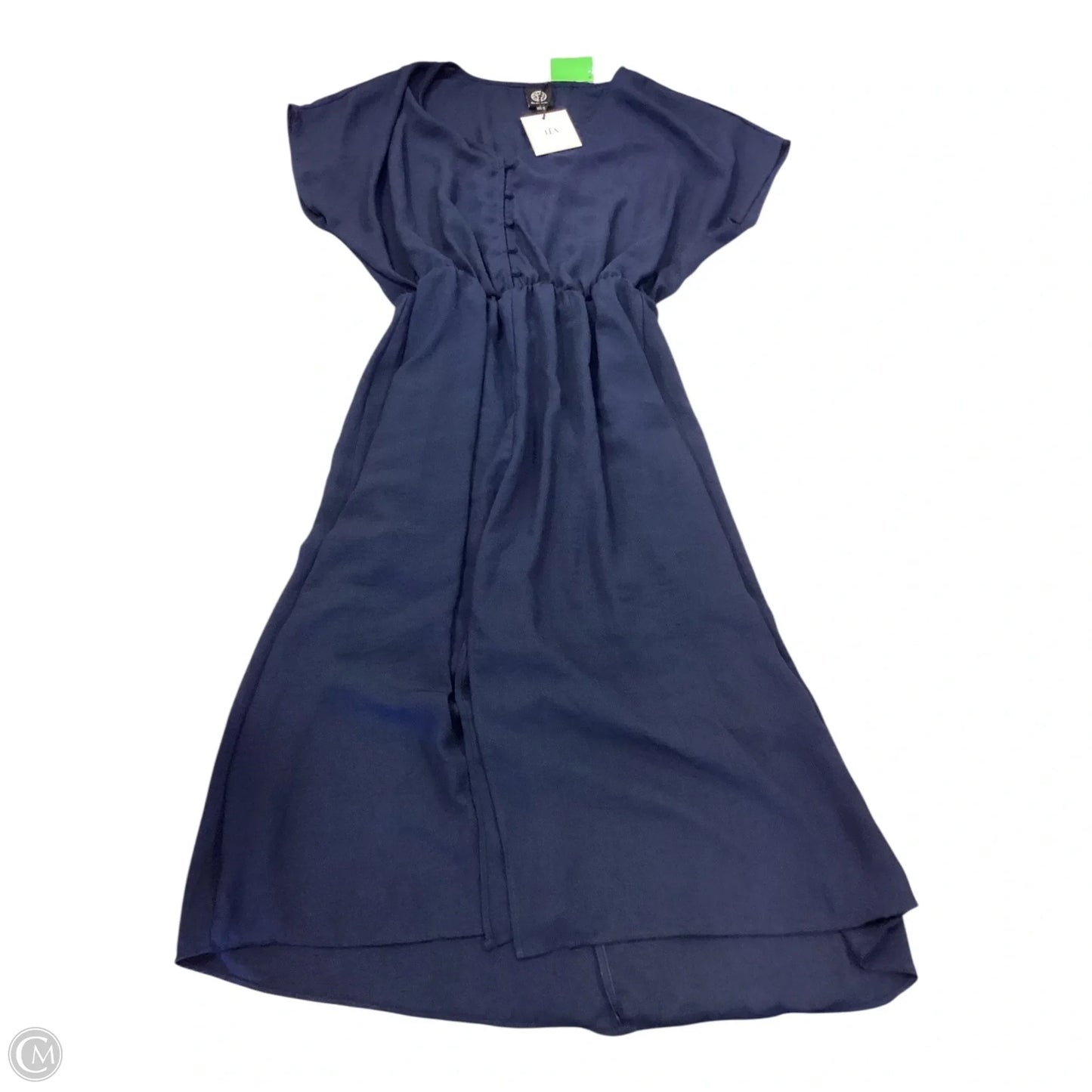 Dress Casual Midi By Bobeau In Navy, Size: L