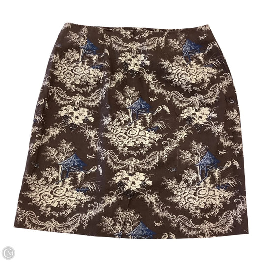 Skirt Mini & Short By Talbots In Brown, Size: 10