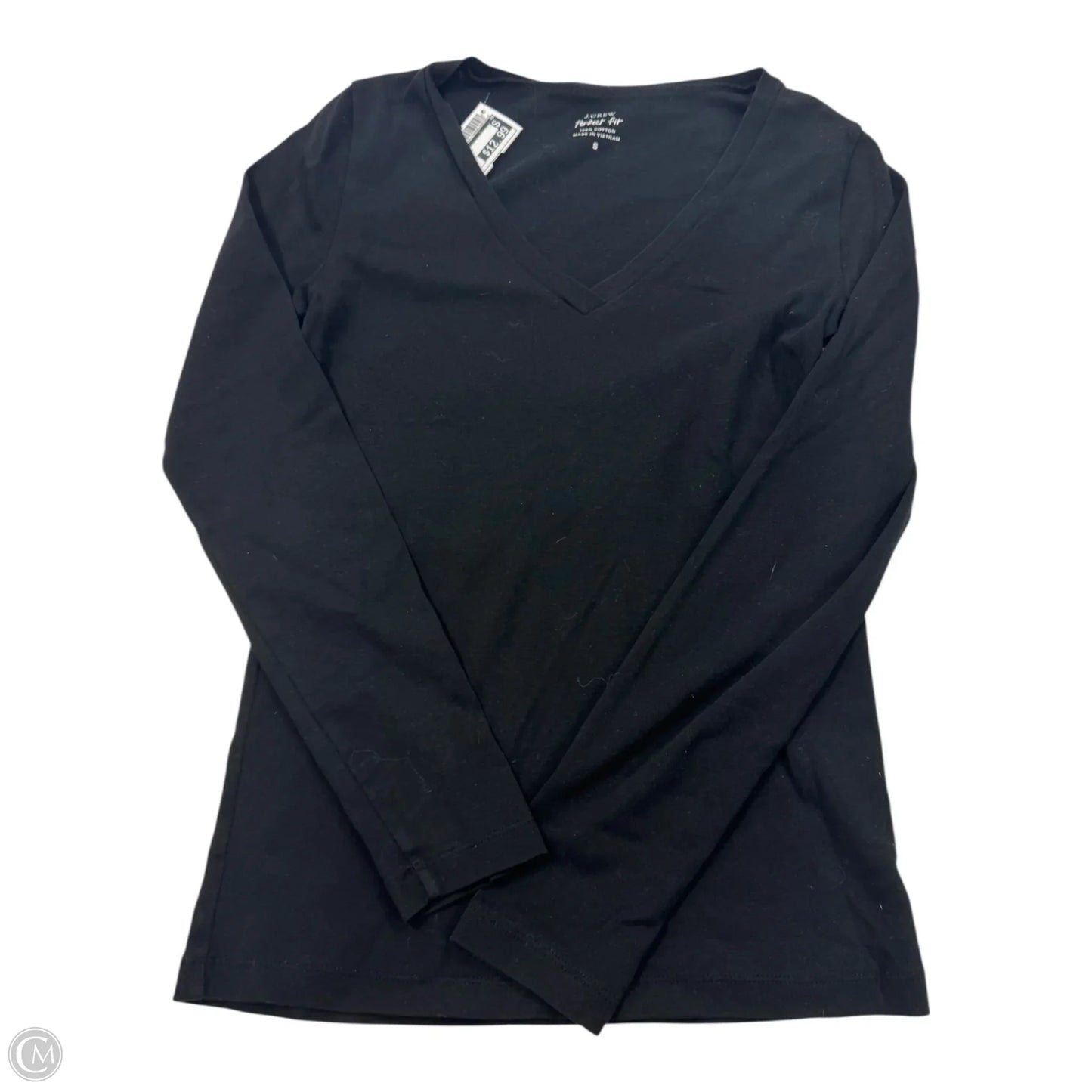 Top Long Sleeve Basic By J. Crew In Black, Size: S