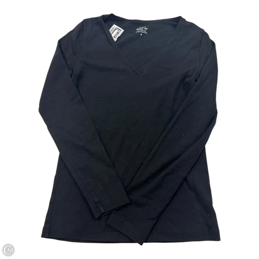 Top Long Sleeve Basic By J. Crew In Black, Size: S