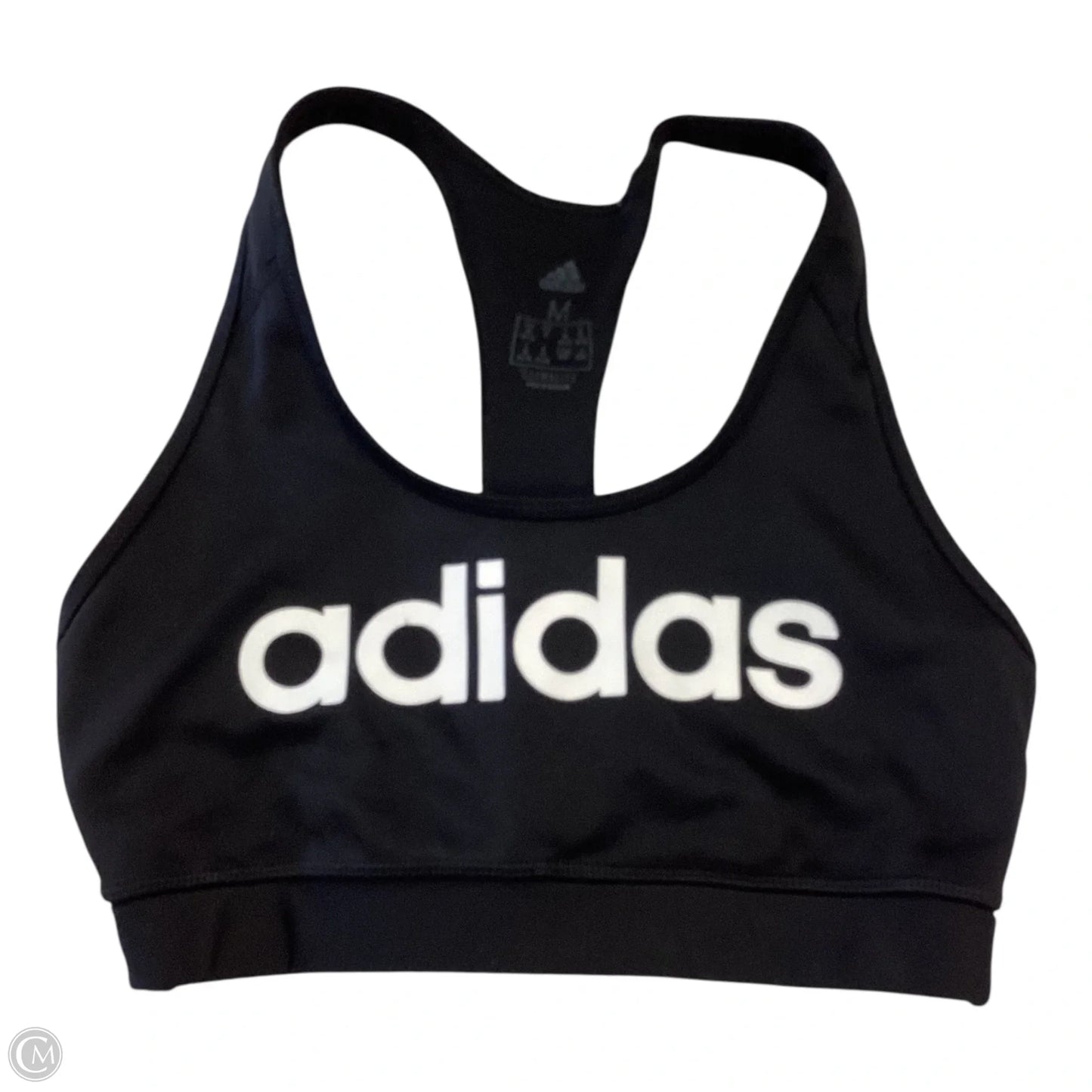 Athletic Bra By Adidas In Black, Size: M