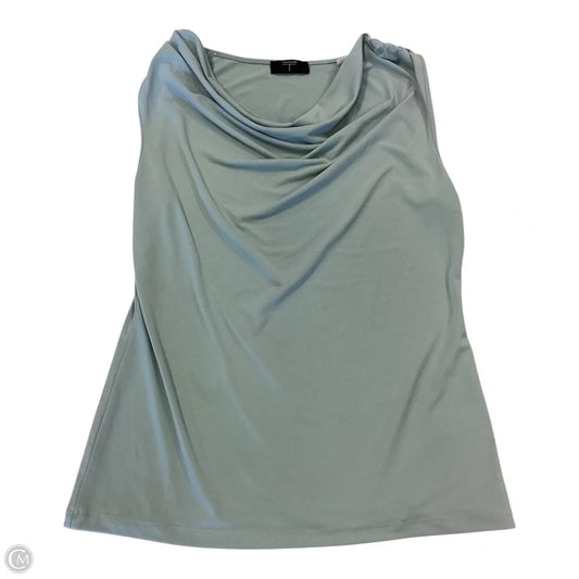 Top Sleeveless By Tahari By Arthur Levine In Green, Size: S
