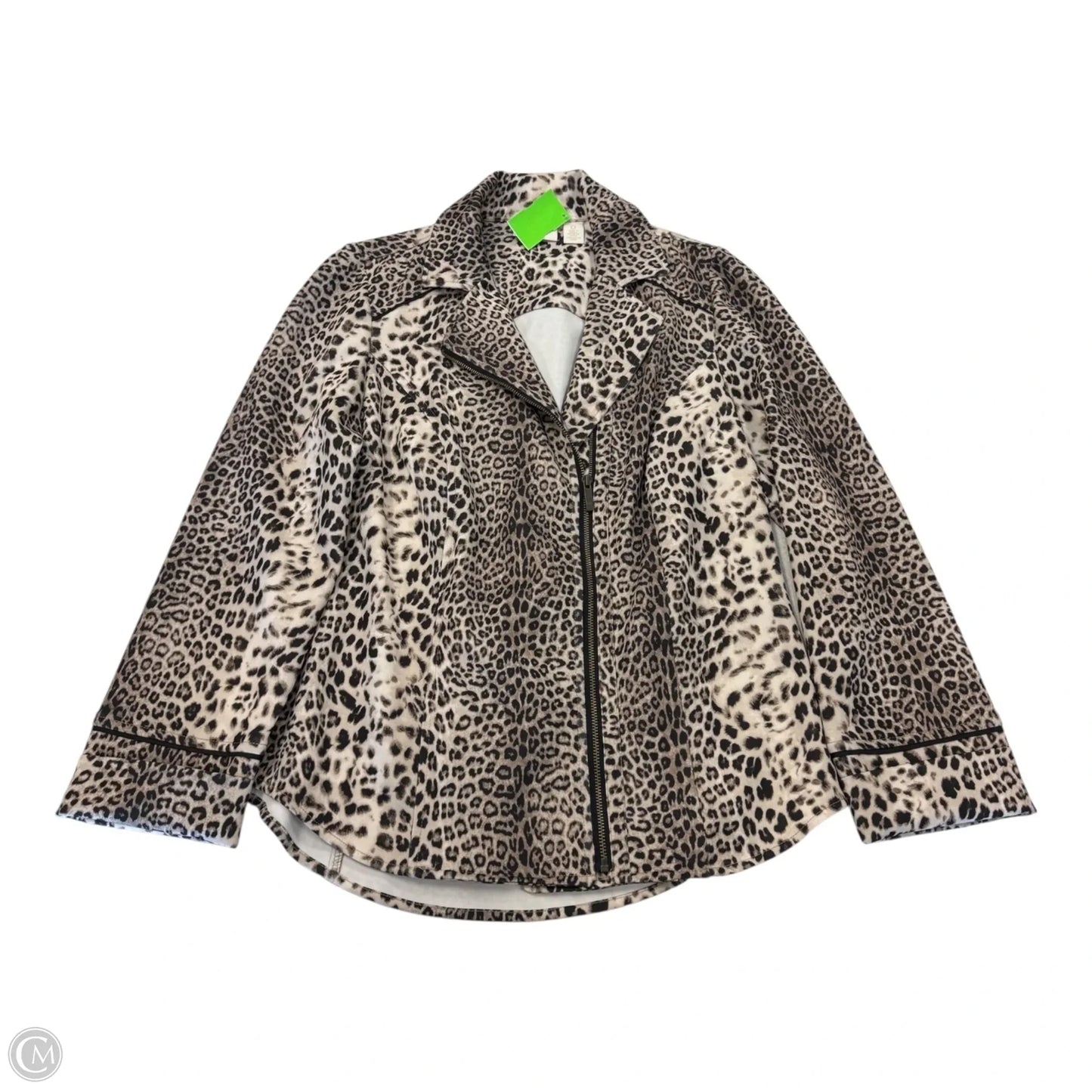 Jacket Other By Chicos In Animal Print, Size: S