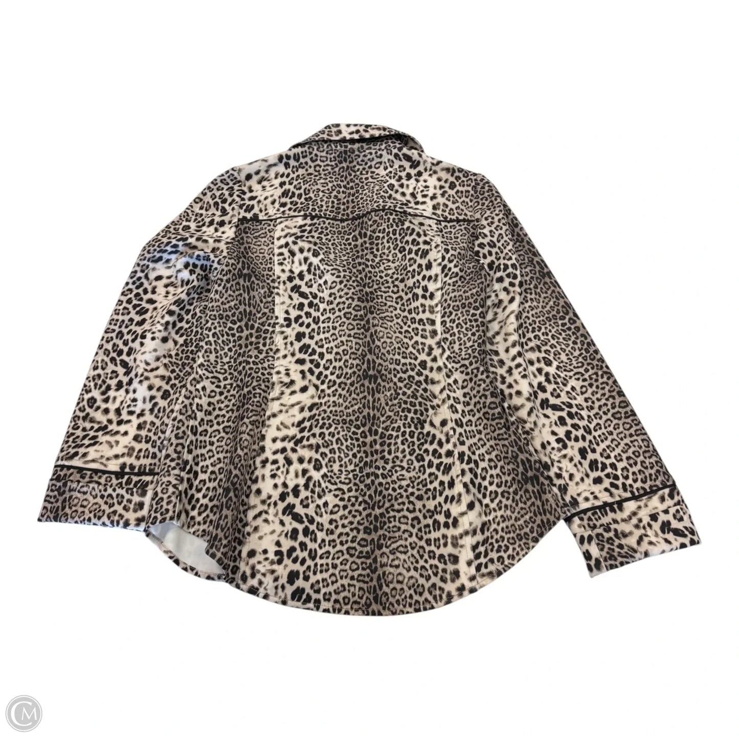 Jacket Other By Chicos In Animal Print, Size: S