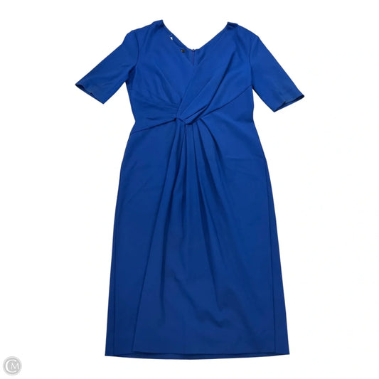 Dress Designer By Escada In Blue, Size: M