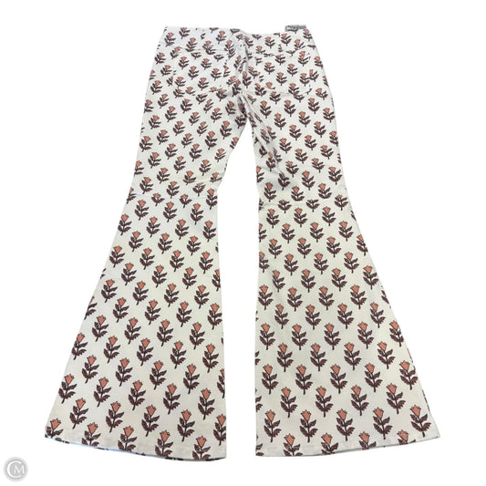 Pants Wide Leg By We The Free In Pink & White, Size: 14