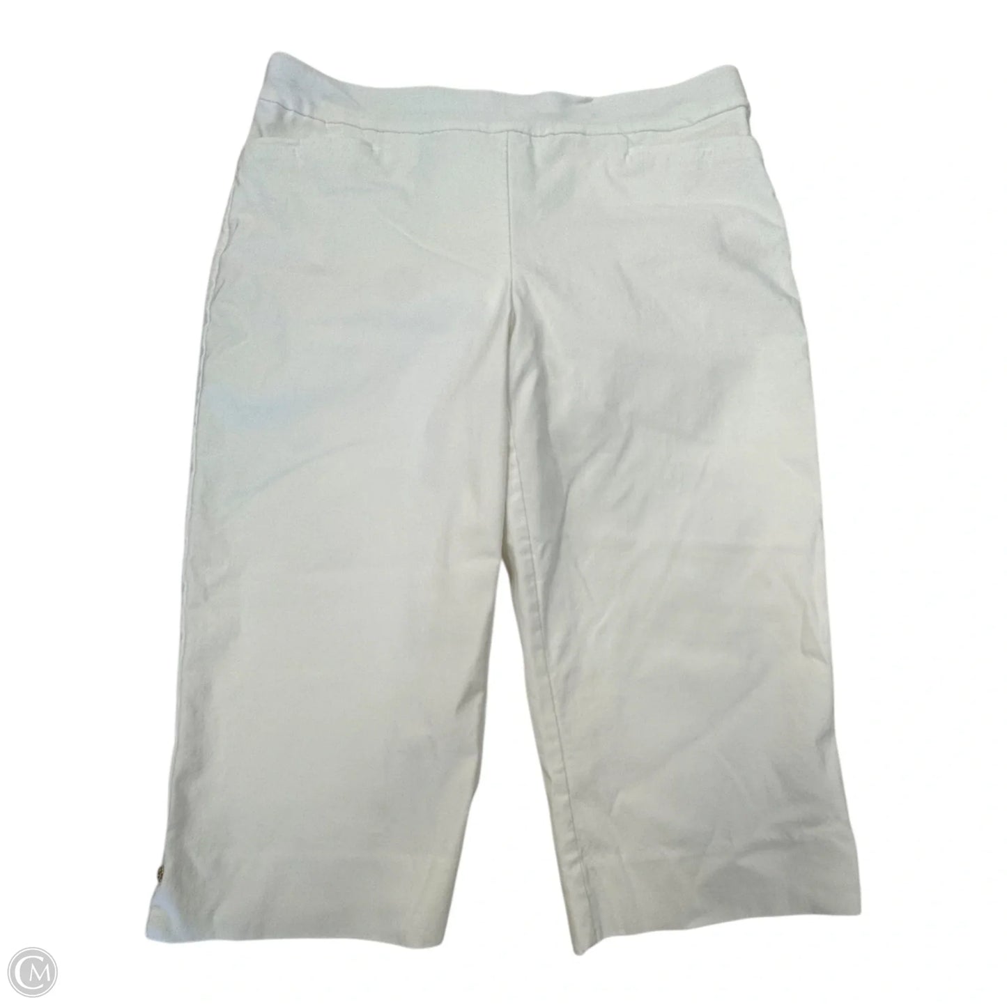 Capris By Chicos In White, Size: L