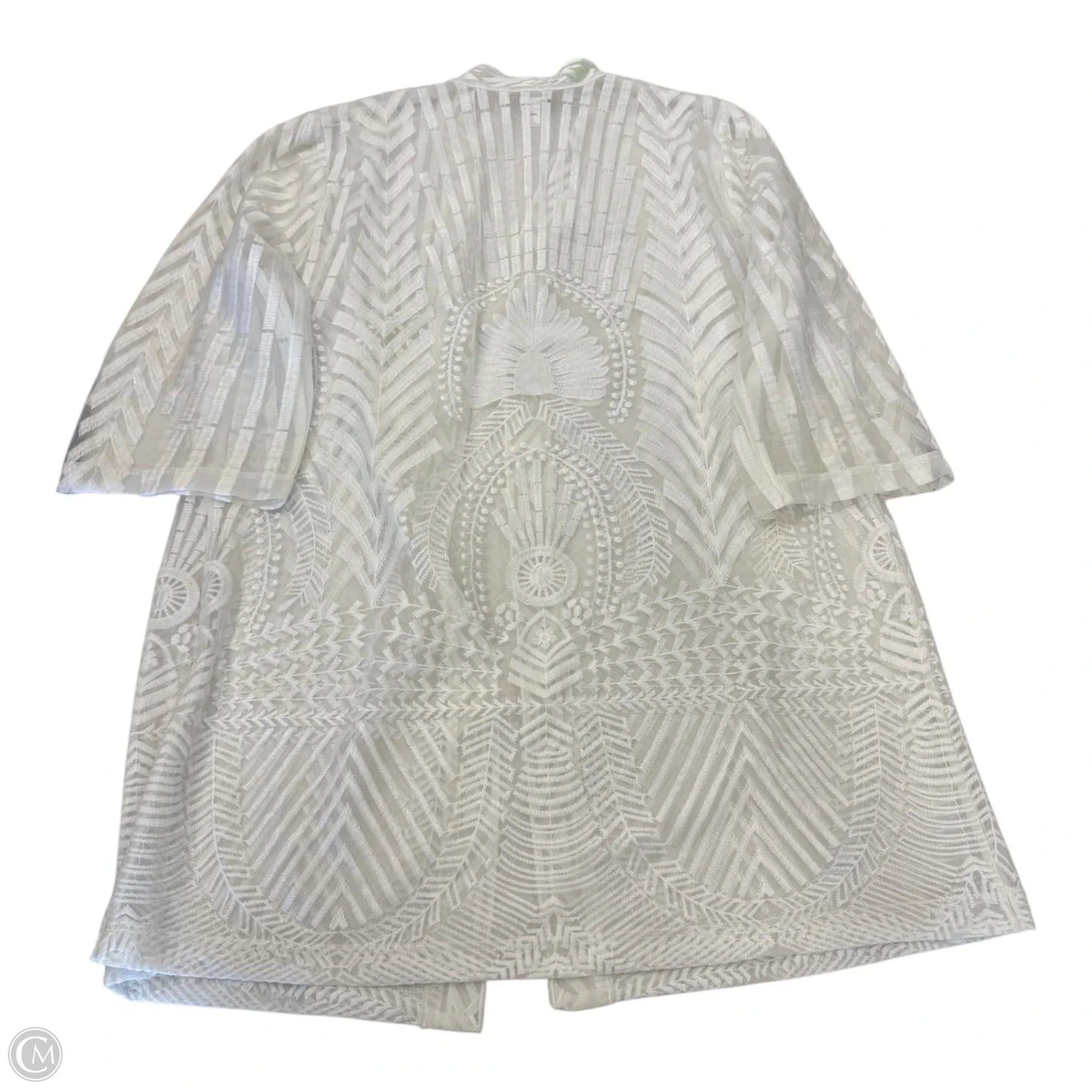 Swimwear Cover-up By Chicos In White, Size: Xl