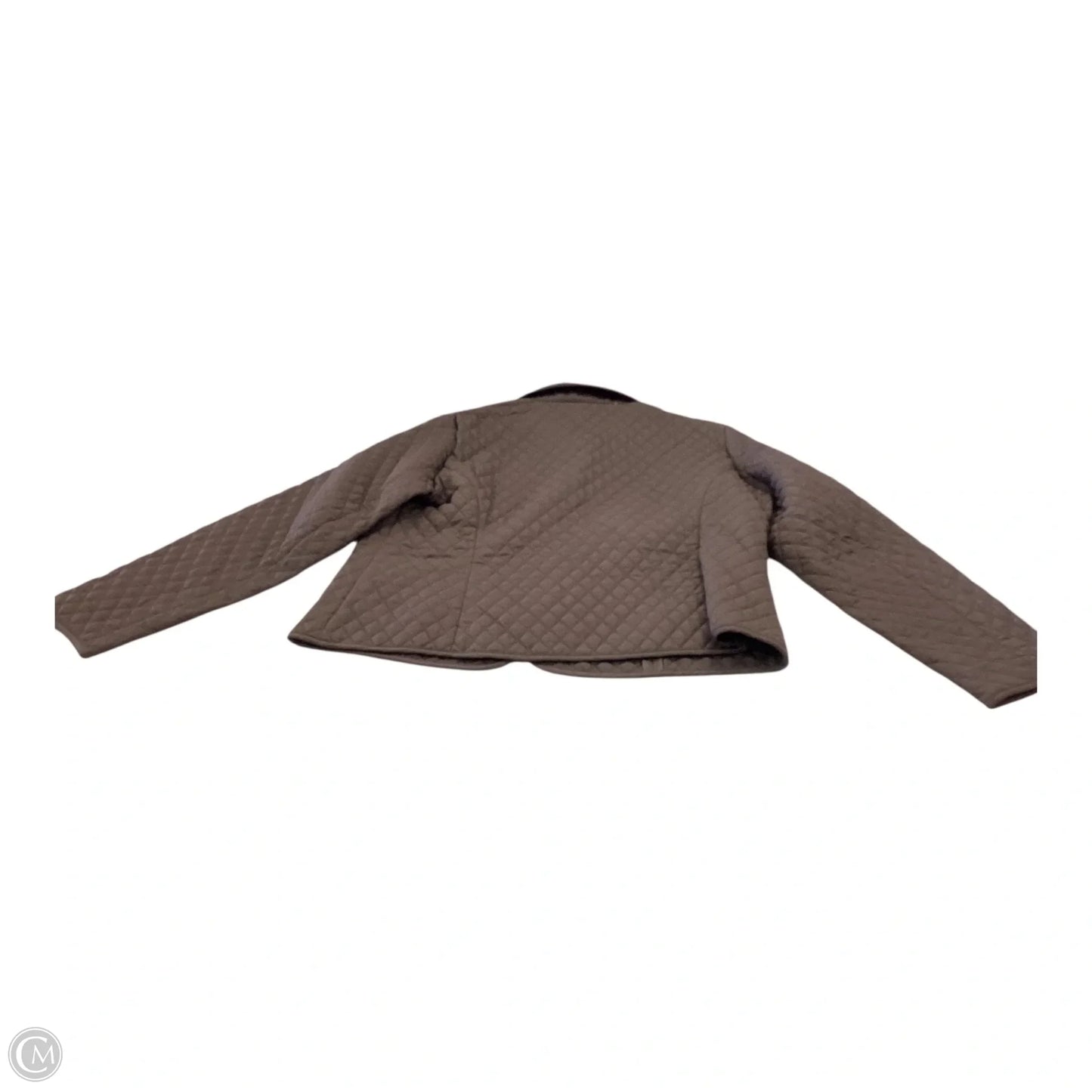 Jacket Puffer & Quilted By Briggs In Brown, Size: 16