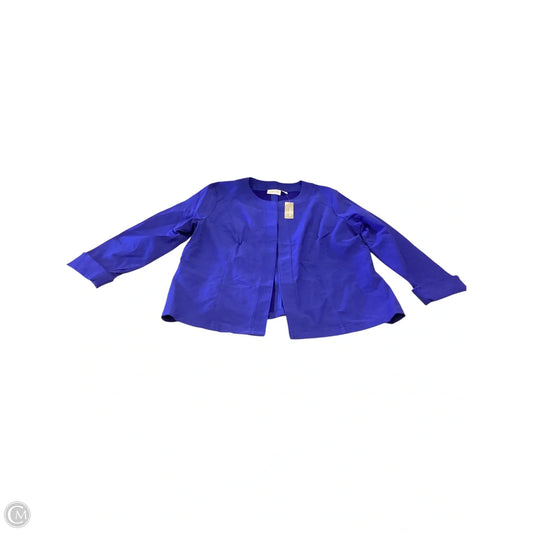 Top Long Sleeve By Chicos In Blue, Size: Xl