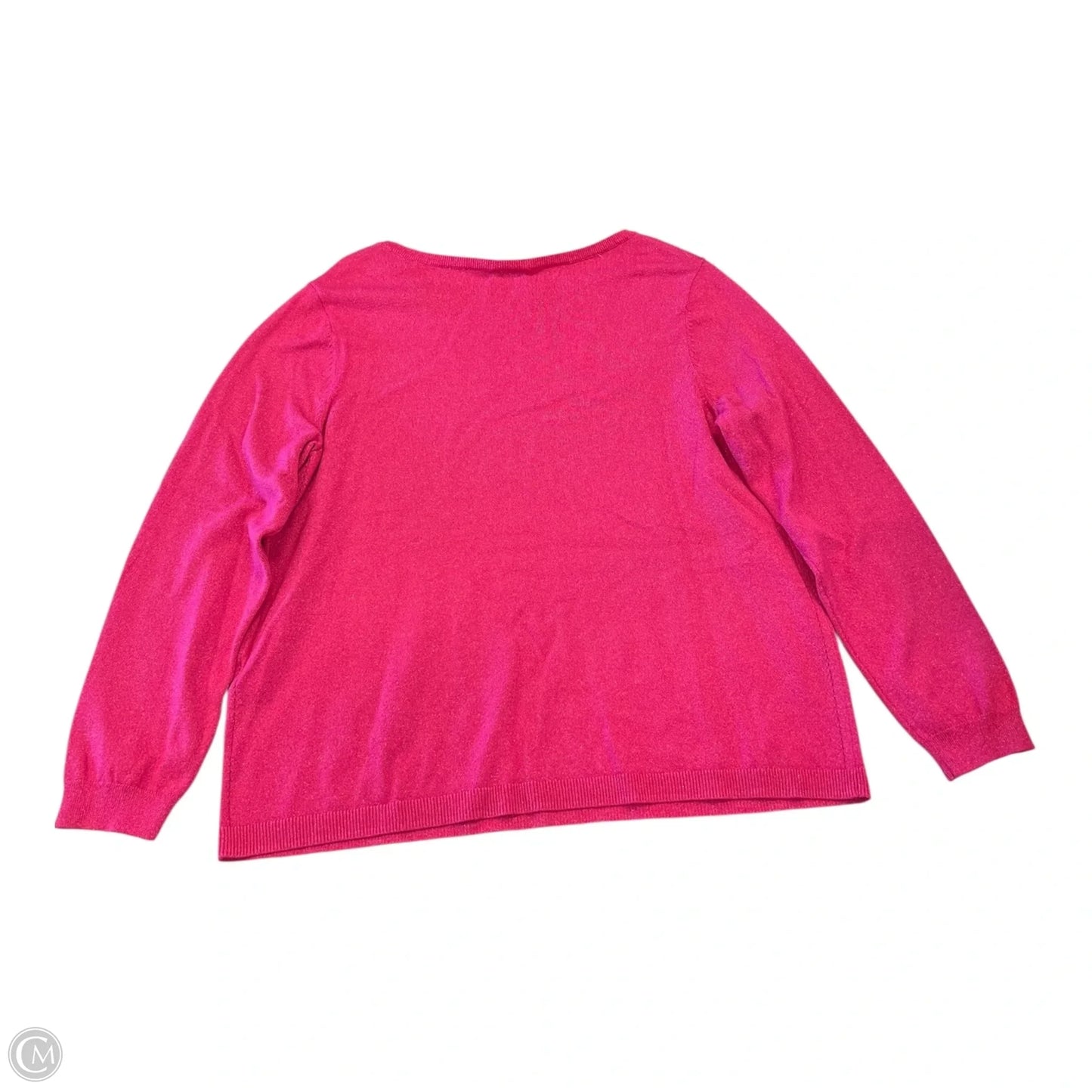 Top Long Sleeve By Chicos In Pink, Size: L