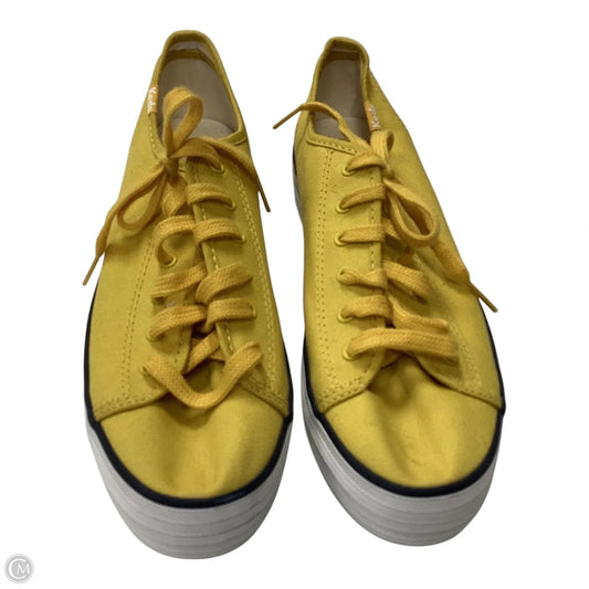 Shoes Sneakers By Keds In Yellow, Size: 8.5