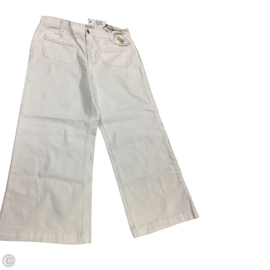 Pants Wide Leg By Curve Appeal In White, Size: 14