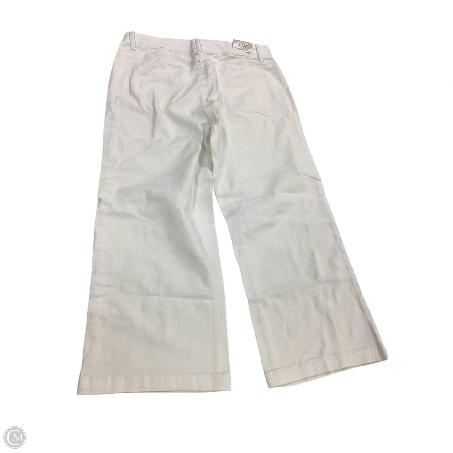 Pants Wide Leg By Curve Appeal In White, Size: 14