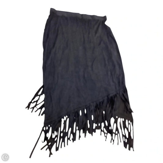 Skirt Midi By Faith And Joy In Black, Size: Xl