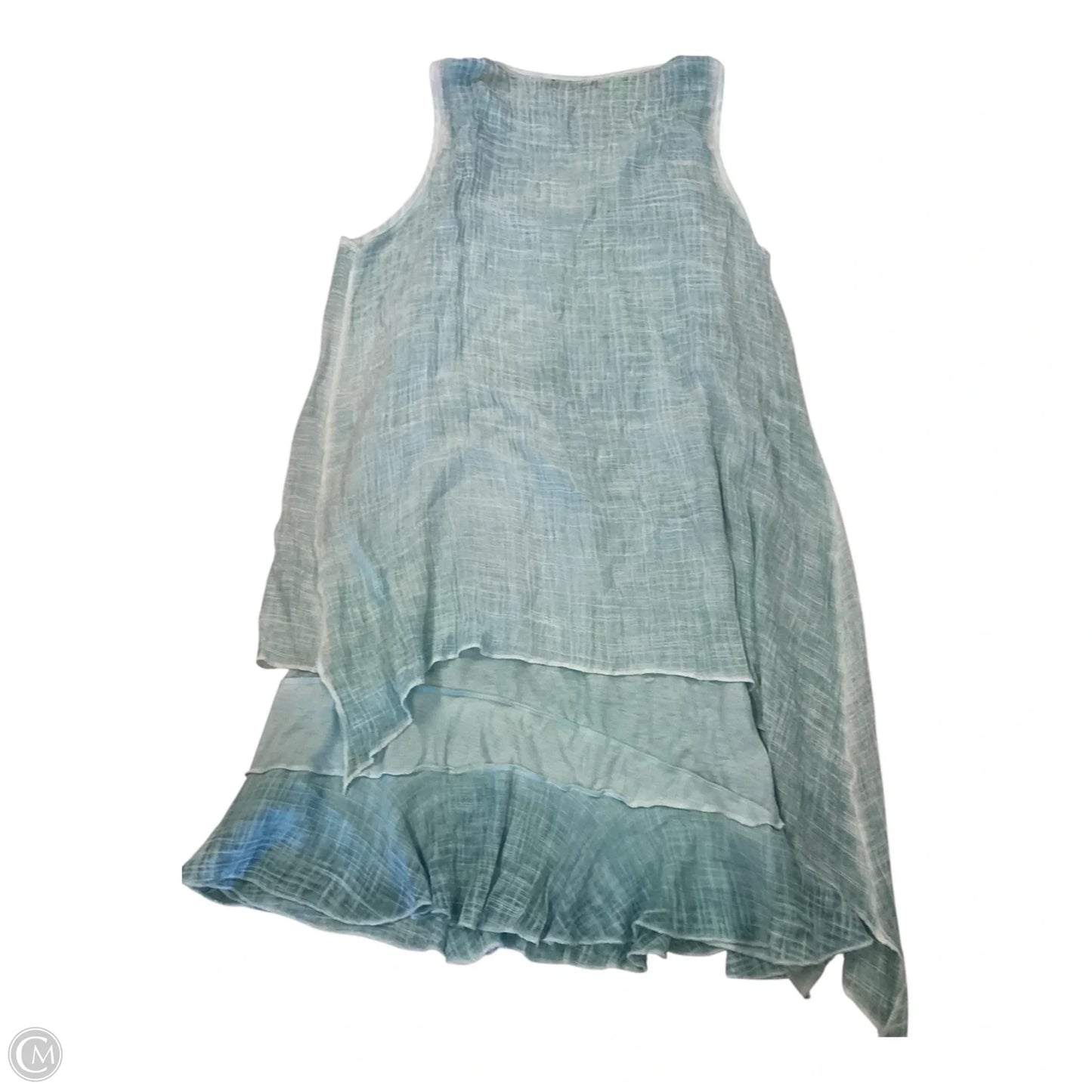 Top Sleeveless By Clothes Mentor In Blue, Size: Xl