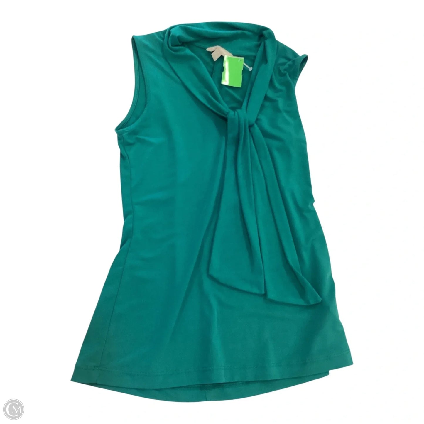 Top Sleeveless By Banana Republic In Green, Size: S