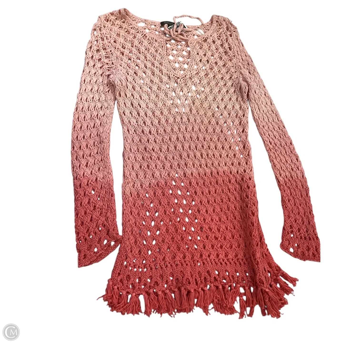 Swimwear Cover-up By Tommy Bahama In Pink & Red, Size: S