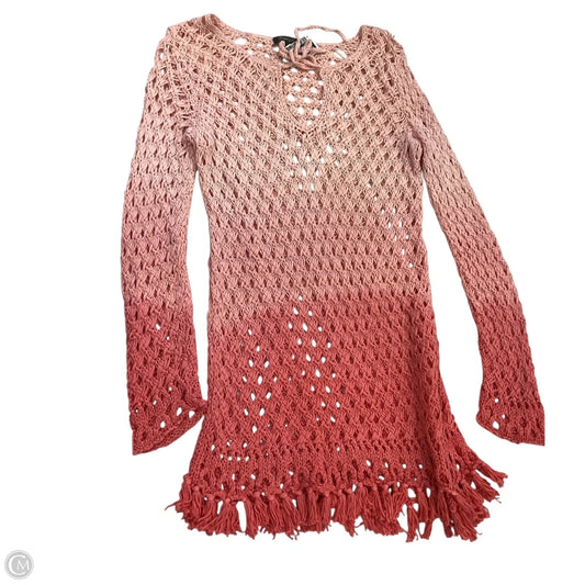 Swimwear Cover-up By Tommy Bahama In Pink & Red, Size: S