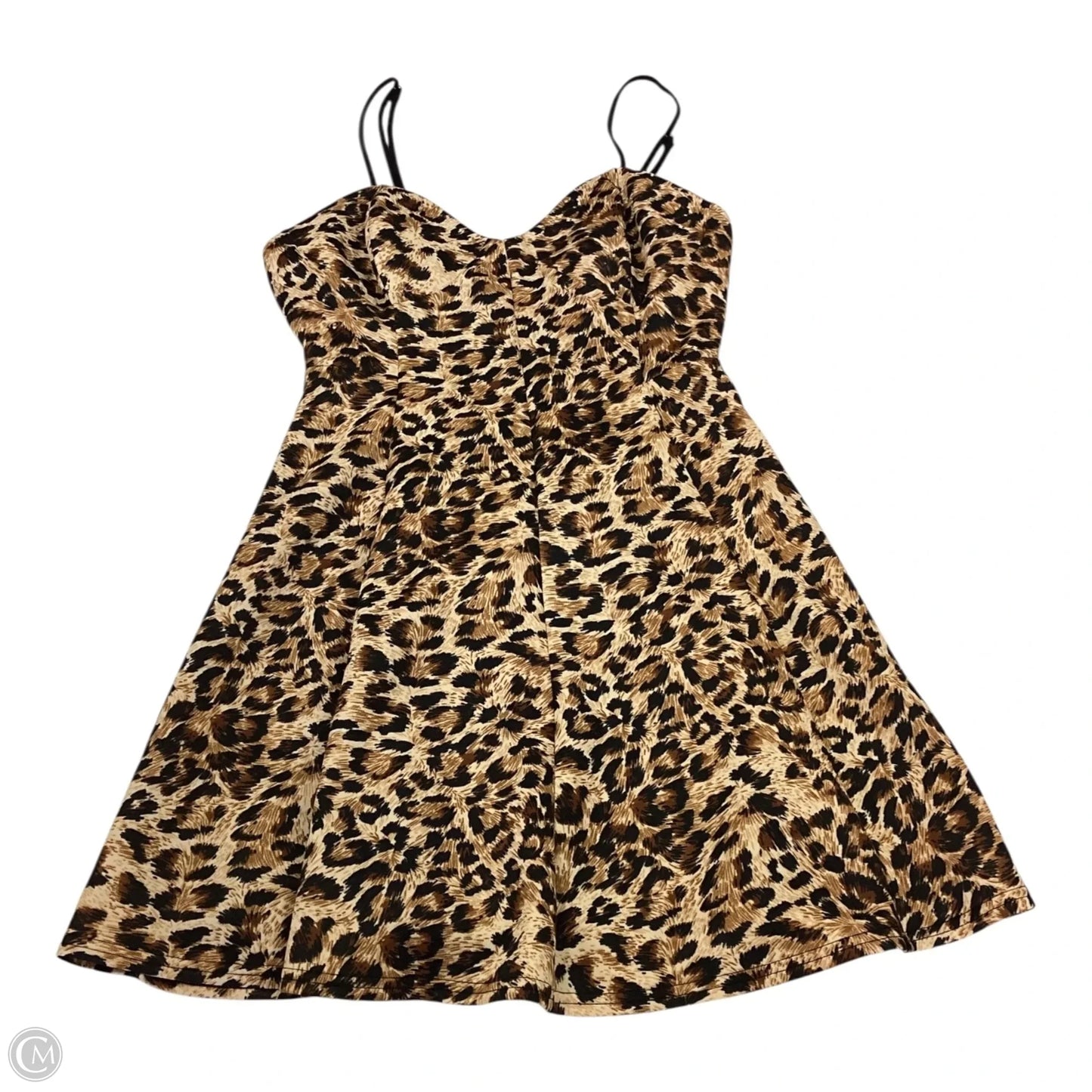 Dress Casual Short By Bleu In Animal Print, Size: L