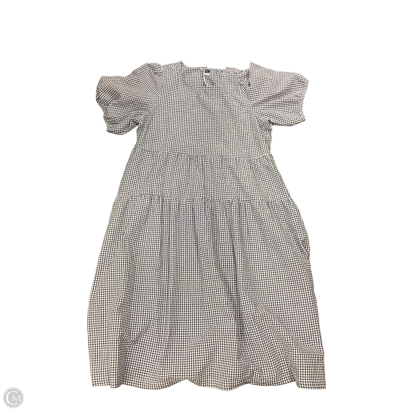 Dress Casual Maxi By Old Navy In Blue & White, Size: 2x