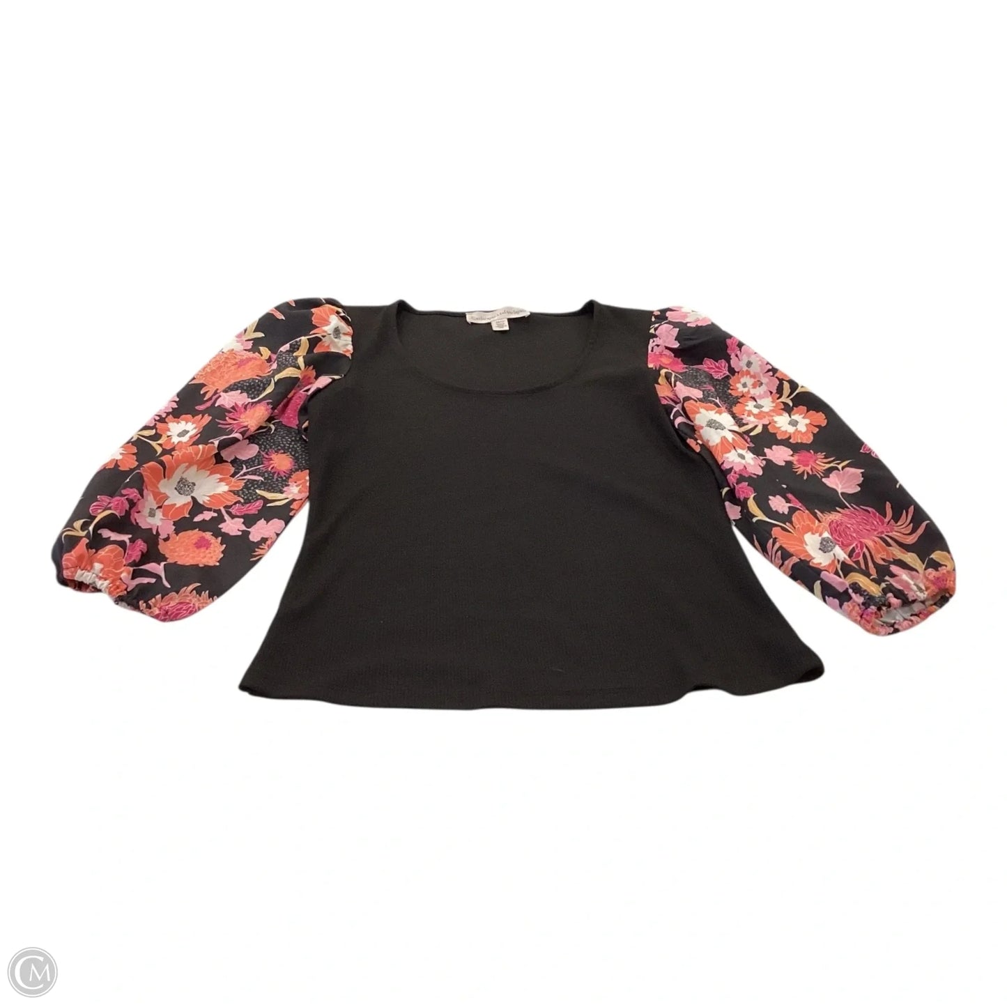 Top Long Sleeve By Catherine Malandrino In Floral Print, Size: Xs