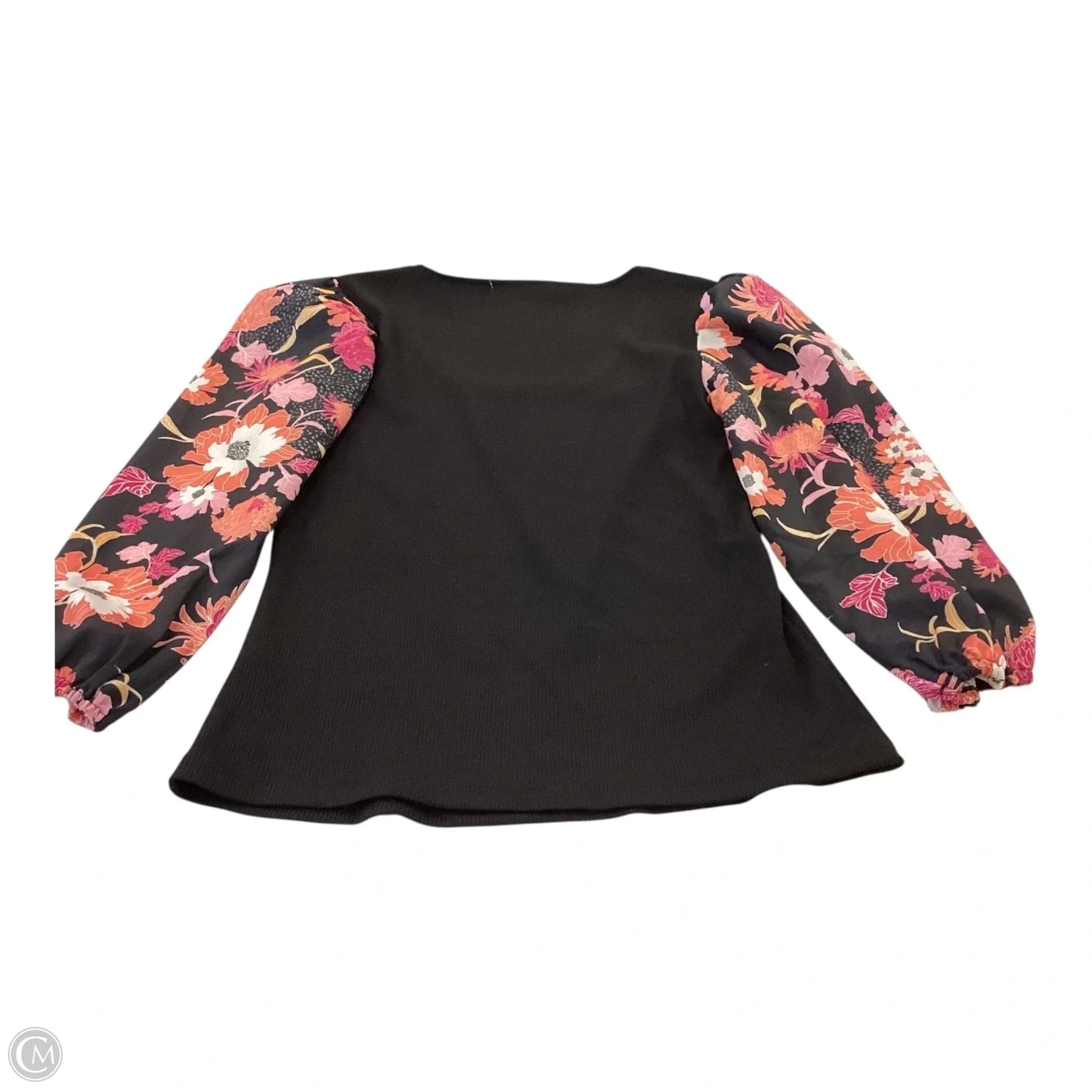 Top Long Sleeve By Catherine Malandrino In Floral Print, Size: Xs