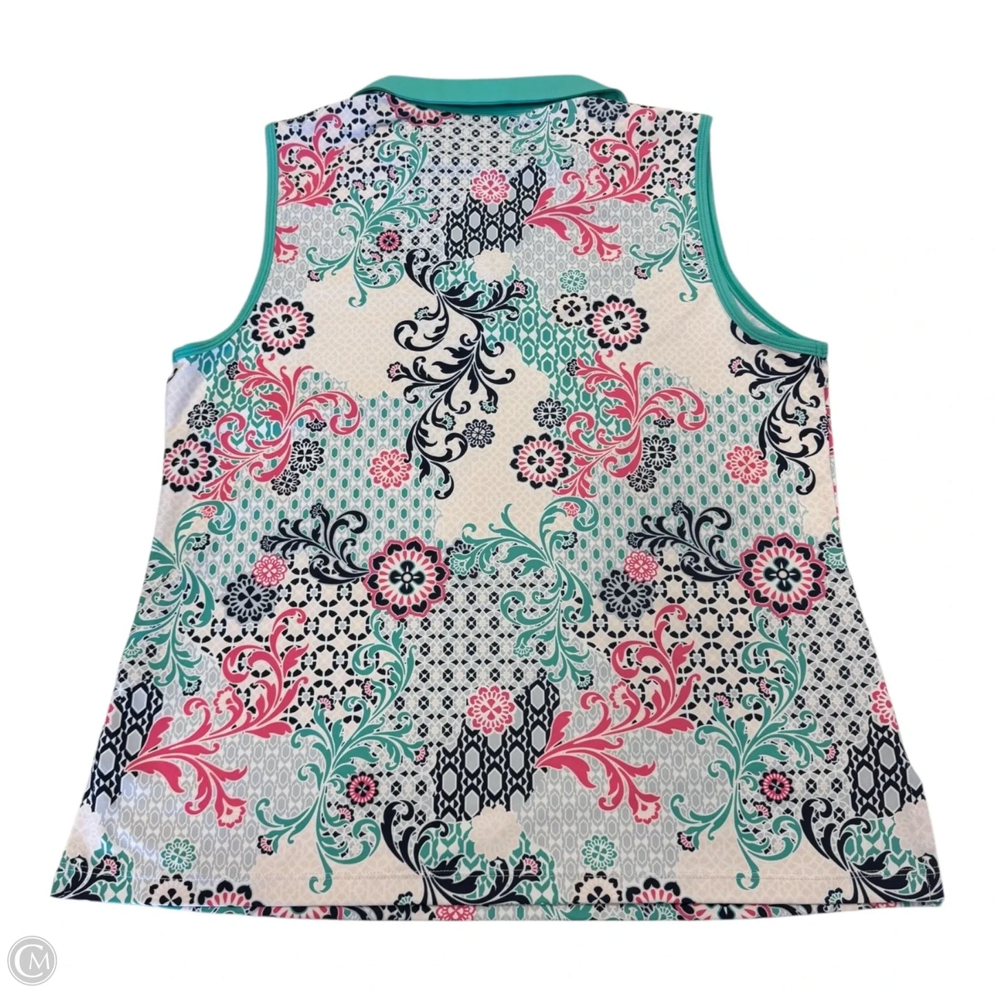 Athletic Tank Top By Clothes Mentor In Multi-colored, Size: L