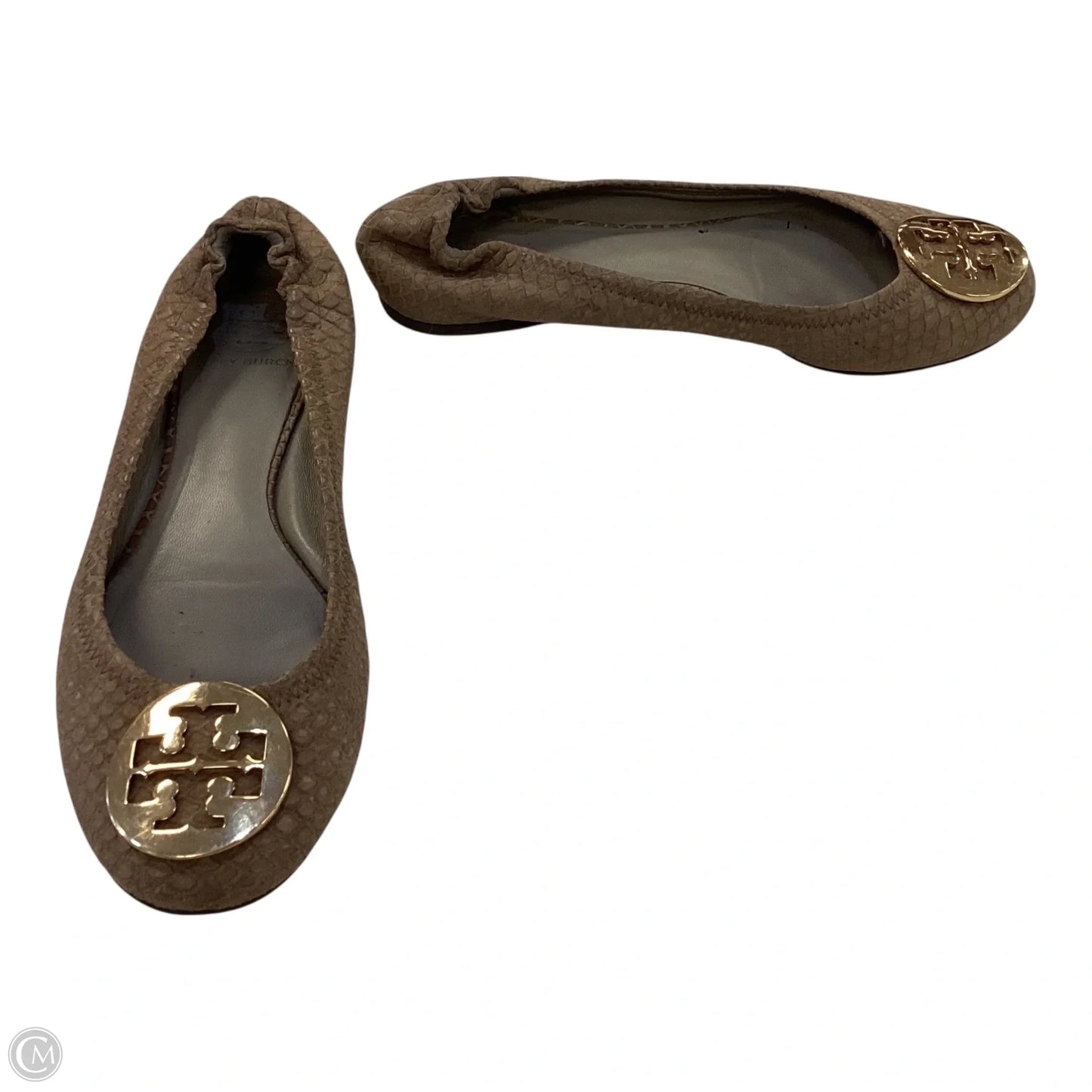 Shoes Designer By Tory Burch In Brown, Size: 6
