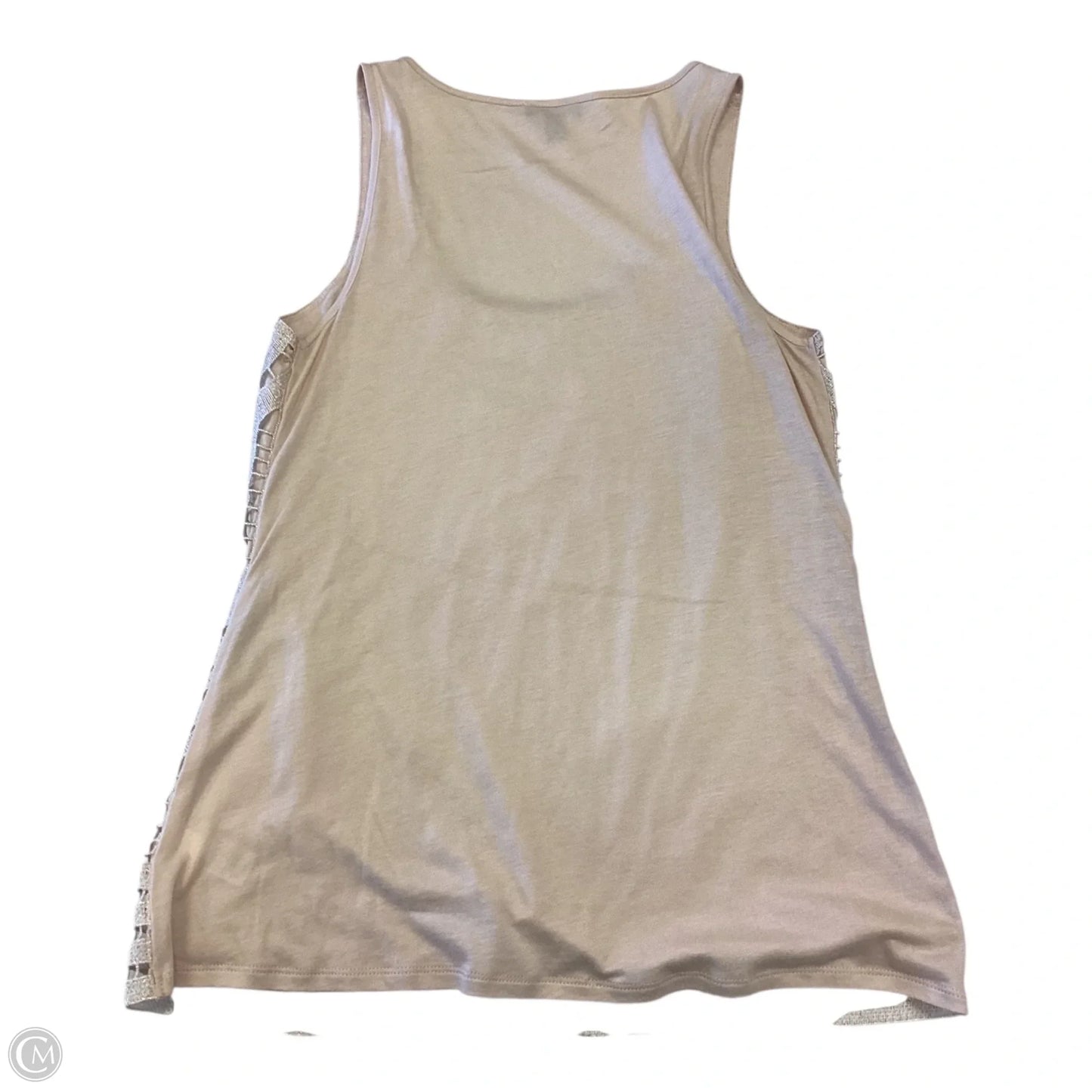 Top Sleeveless By Express In Rose Gold, Size: S