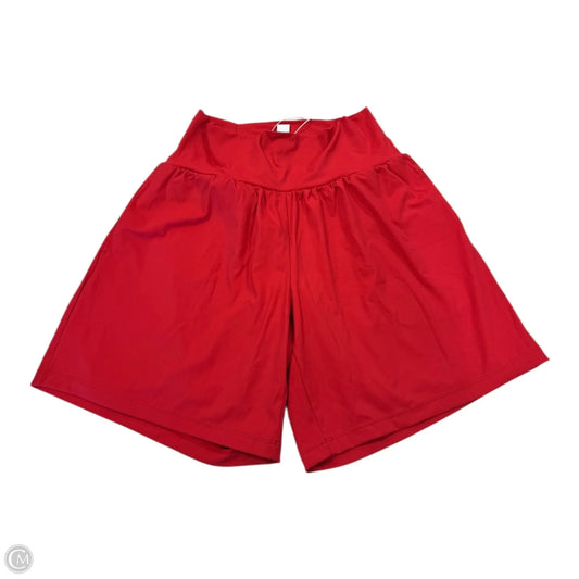 Athletic Shorts By Halara In Red, Size: L